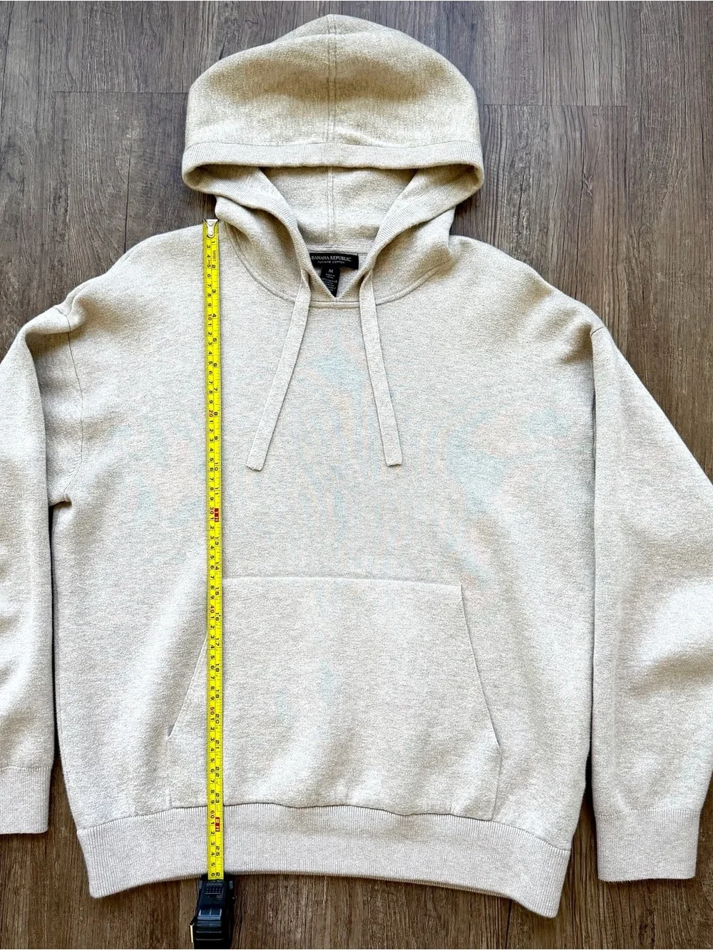 Banana Republic Supima Hoodie Jogger Set M Tan 664121 663645